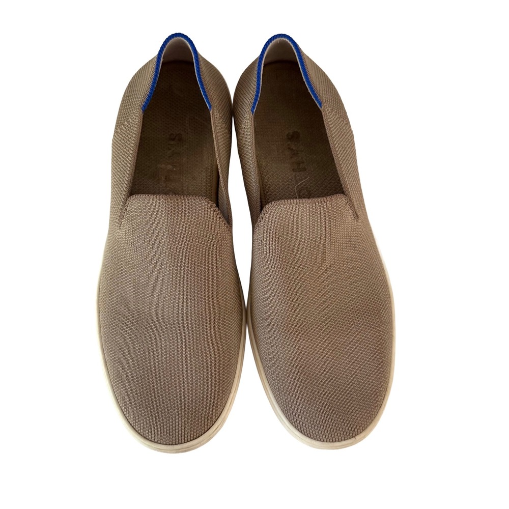 Rothy's Latte Tan The Original Slip On Knit Sneakers - 8 - Picture 2 of 4